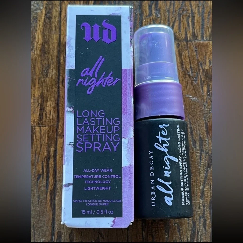 2x Urban Decay all nighter setting spray 0,5fl oz/ 15ml - Picture 1 of 3